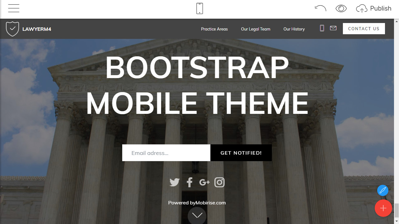 Bootstrap Webpage Theme