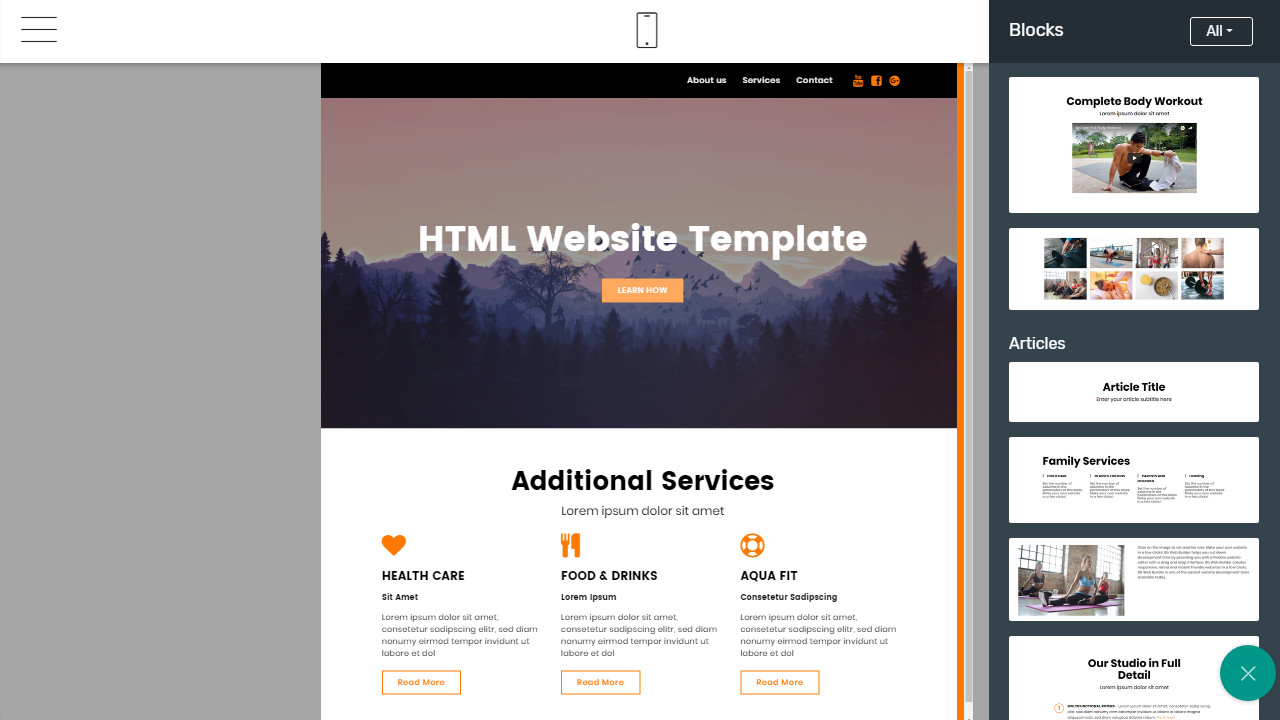 Simple Responsive Webpage Design Review