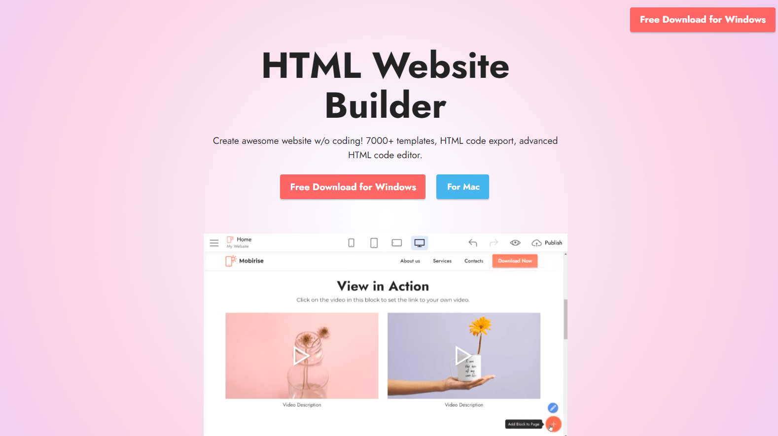  HTML Page Builder